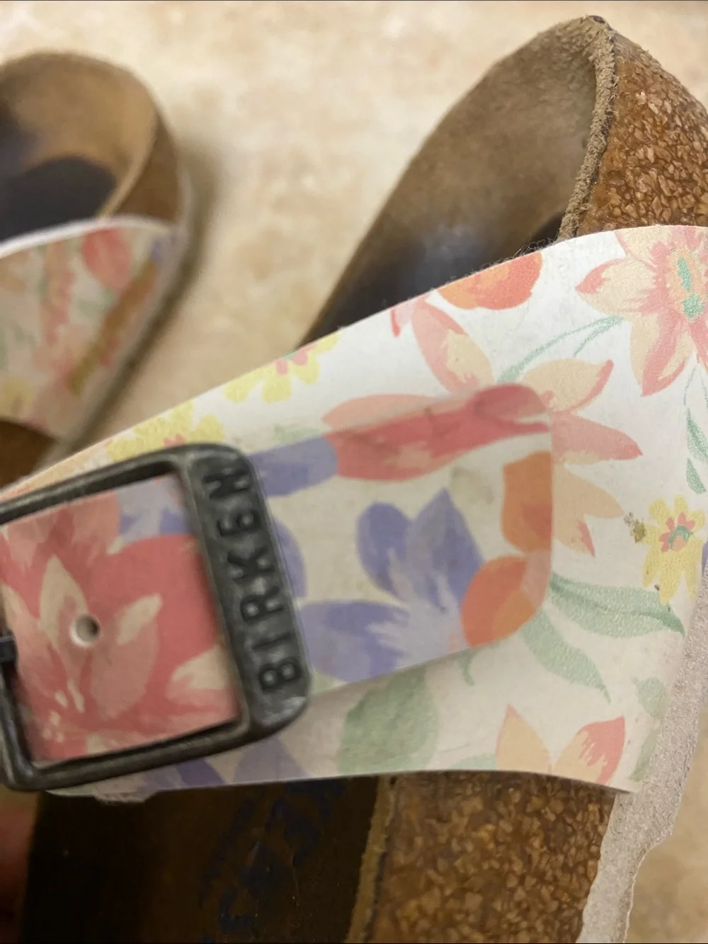 Birkenstock floral gizeh